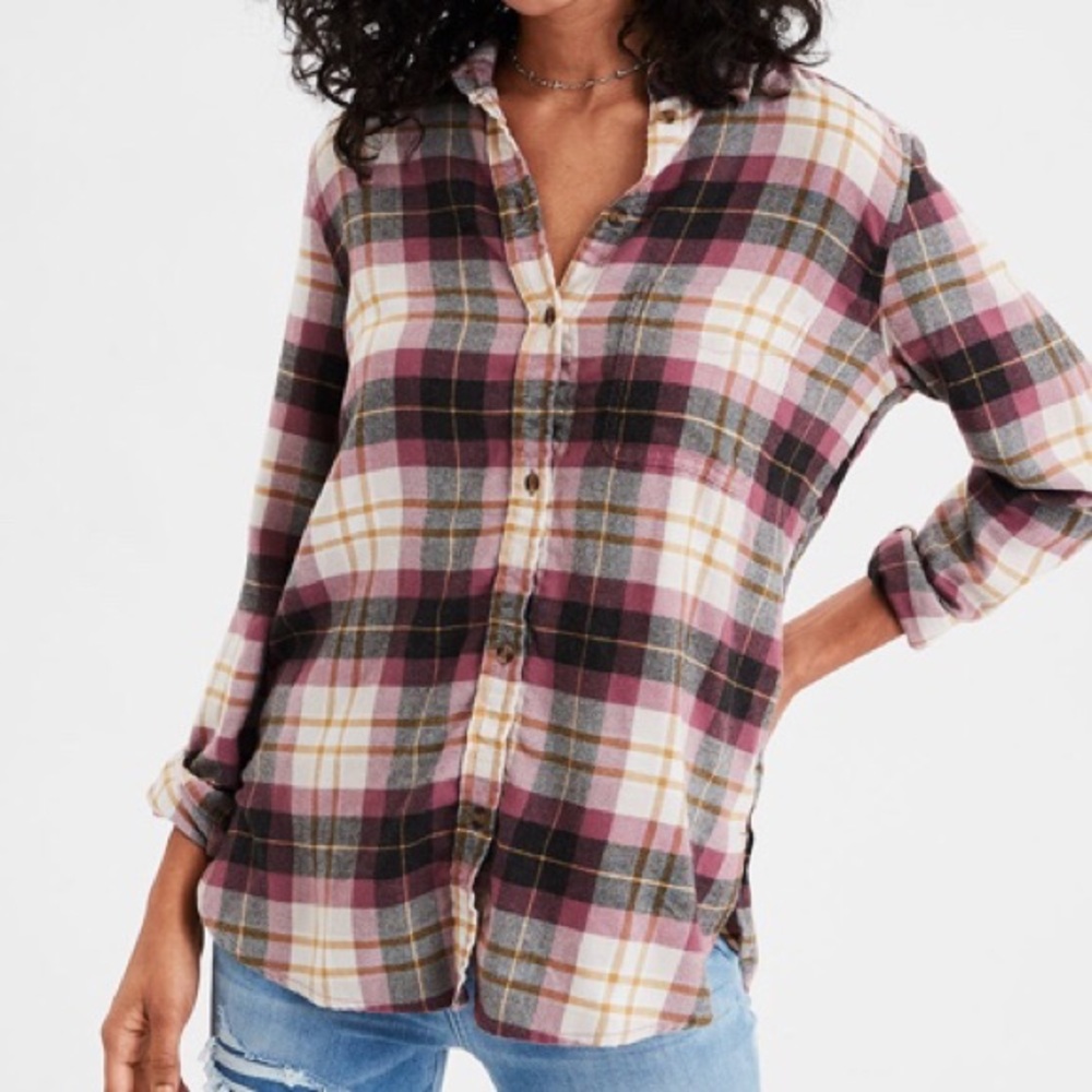 American Eagle AHH-MAZINLY Soft Flannel